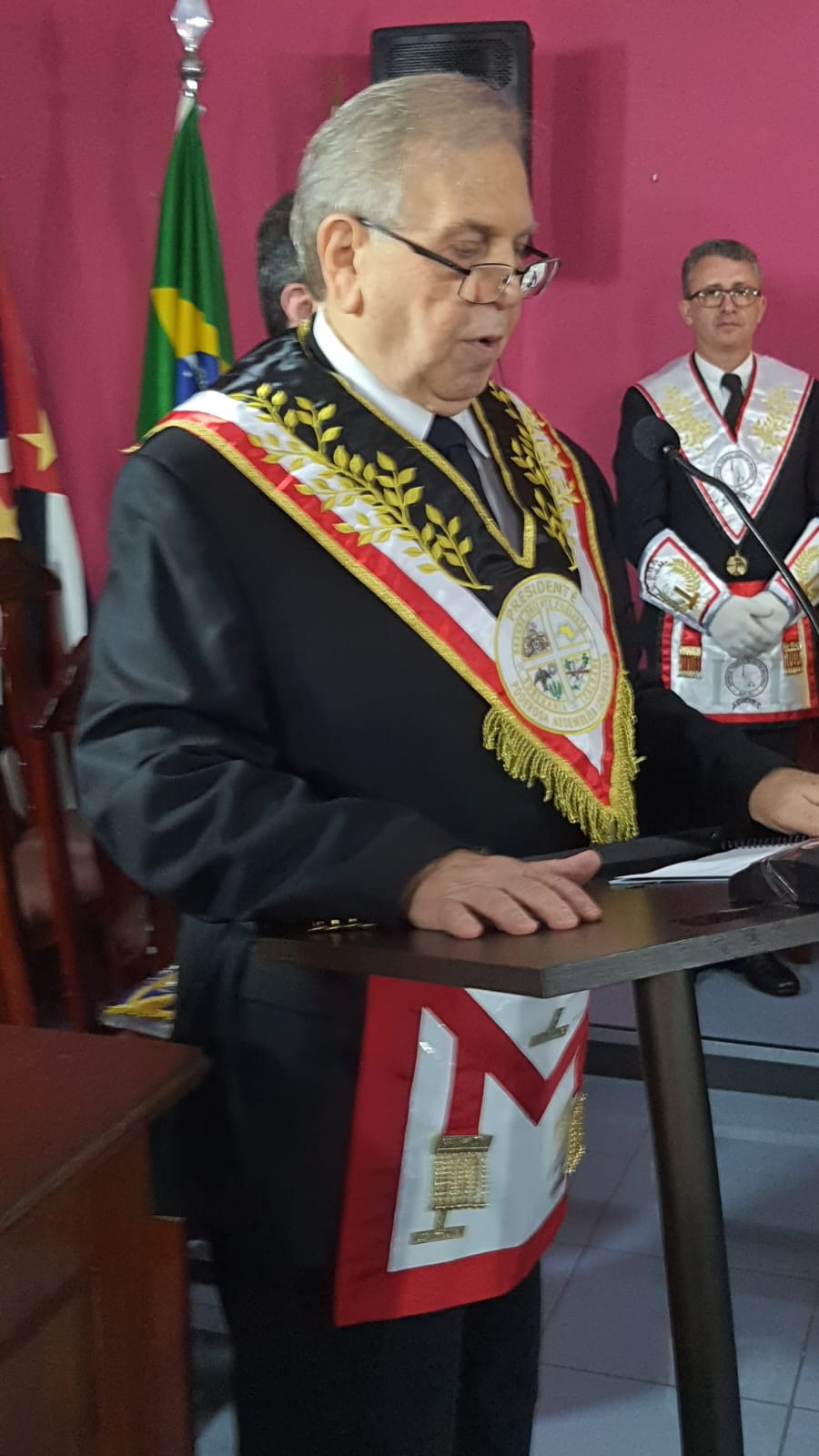 IRMÃO EDMO GABRIEL É ELEITO O NOVO EMINENTE PRESIDENTE DA PODEROSA ASSEMBLEIA LEGISLATIVA DO